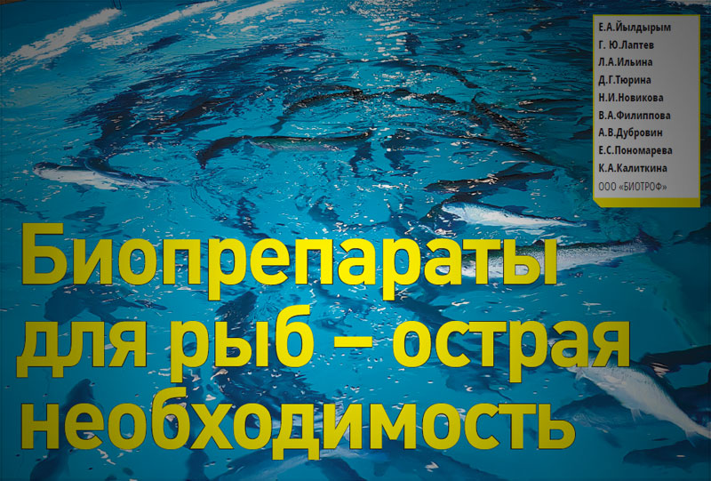 Биопрепараты для рыб – острая необходимость